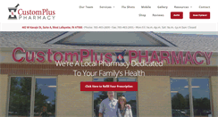 Desktop Screenshot of customplusrx.com